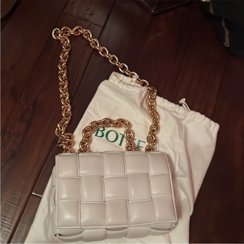 Bottega Veneta White Bag
